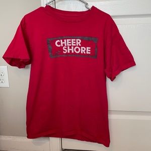 5/$10 DEAL 💰 Cheer Shore Red T-shirt